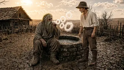 Кадр із кліпу «Голос із криниці»