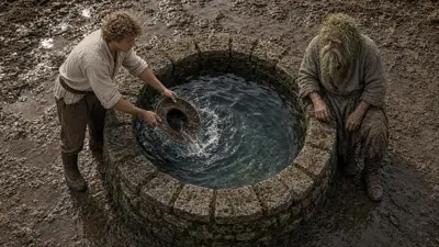 Кадр із кліпу «Голос із криниці»