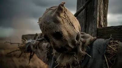 Кадр із кліпу «Опудало»