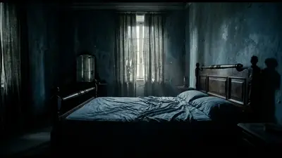 Кадр із кліпу «Тінь під ліжком»